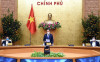 Thủ tướng Nguyễn Xuân Phúc chủ trì cuộc họp tại điểm cầu Văn phòng Chính phủ.