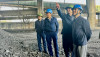 Lãnh đạo TKV kiểm tra tình hình sản xuất, pha trộn than tại Công ty Than Na Dương (tỉnh Lạng Sơn) - nơi sẽ cung cấp nhiên liệu cho Dự án Nhà máy Nhiệt điện Na Dương II.