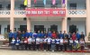 Cụm đoàn Than vùng Cẩm Phả tặng quà học sinh nghèo xã Lục Hồn, huyện Bình Liêu