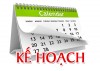Kế hoạch tổ chức sản xuất và nghỉ lễ trong năm 2019