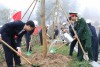 Nhân dịp đầu năm mới, các đại biểu tham gia trồng cây tại Khu di tích Bác Hồ về thăm CBCNLĐ Công ty CP Than Đèo Nai.