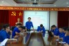 Đồng chí Trần Văn Đại – Phó Bí thư Đoàn Thanh niên Công ty sơ kết công tác Đoàn tháng 5, triển khai nhiệm vụ tháng 6/2019.
