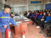 Phân xưởng Sàng tuyển than tổ chức tập huấn công tác PCCC năm 2021