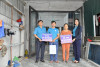 Công đoàn Công ty trao hỗ trợ cho gia đình anh Trần Văn Ba - Công nhân Phân xưởng Khai thác 8 sửa nhà từ quỹ “Mái ấm Công đoàn”