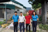 Đoàn khảo sát hỗ trợ xây nhà công nhân Nguyễn Duy Lâm - Phân xưởng Khai Thác 6