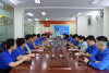 Toàn cảnh hội nghị giao ban Cụm Đoàn Than vùng Cẩm Phả