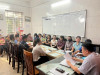 Toàn cảnh buổi lễ kết nạp đảng viên