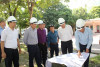 Lãnh đạo Tập đoàn TKV kiểm tra hiện trường và bản đồ quy hoạch tổng thể dự án Khu nghỉ dưỡng Đập nước Đá Chồng