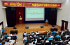 Chủ tịch Công đoàn TKV Lê Thanh Xuân phát biểu khai mạc lớp tập huấn