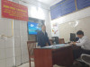 Đồng chí Trần Đăng Hải - Bí thư chi bộ, Phó Giám đốc Công ty trình bày chuyên đề: Học tập và làm theo tư tưởng, đạo đức, phong cách Hồ Chí Minh năm 2023.