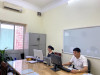 Phòng làm việc sau khi đã được sơn lại
