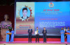 Lê Văn Biên tại lễ trao tặng giải thưởng Nguyễn Đức Cảnh lần thứ IV năm 2023.