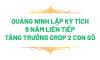 Quảng Ninh lập kỳ tích 9 năm liên tiếp tăng trưởng GRDP 2 con số