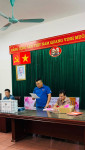 Đ/c Trần Xuân Hồng - Bí thư Chi đoàn phát động chương trình “Tình nguyện mùa đông” năm 2023