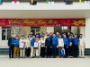 Đ/c Nguyễn Văn Thuấn - Bí thư Đoàn TKV thăm, tặng quà tổ đội thanh niên thuộc ĐTN Công ty CP Đồng Tả Phời