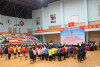 Quang cảnh Lễ khai mạc giải cầu lông phong trào thanh niên mở rộng Đoàn TN TKV lần thứ II - năm 2024