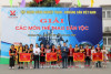 Trao giải toàn đoàn cho các đoàn đạt thành tích môn Tung còn