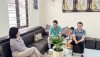Ngôi nhà của gia đình anh Vũ Văn Phượng, thợ lò Công ty CP Than Núi Béo.