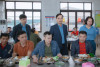 Lãnh đạo Công đoàn Than - Khoáng sản Việt Nam kiểm tra thực tế tại bếp ăn Công ty than Thống Nhất.