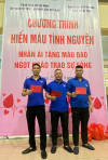 Đoàn viên Chi đoàn Phân xưởng Khai thác 7 tham gia chương trình hiến máu tình nguyện năm 2024 khu vực Cẩm Phả