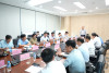 Tổng Giám đốc Tập đoàn Vũ Anh Tuấn chủ trì họp về tình hình triển khai việc khai thác, thu hồi, sử dụng, kinh doanh đất đá thải mỏ
