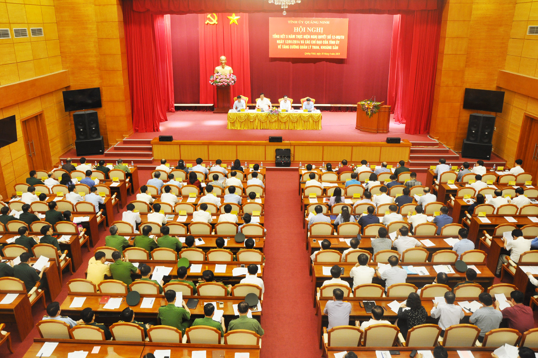 Tỉnh ủy Quảng Ninh tổng kết Nghị quyết 12-NQ/TU của BCH Đảng bộ tỉnh.
