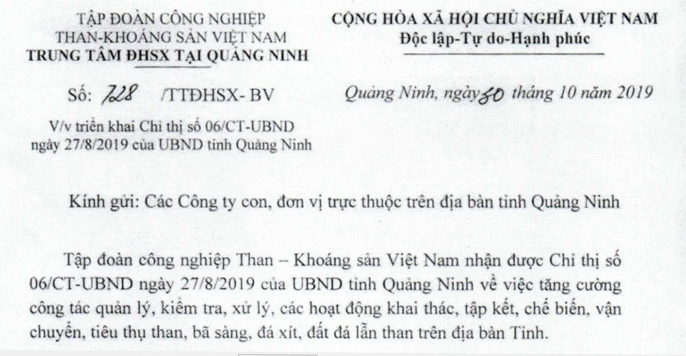 Triển khai nghiêm túc Chỉ thị số 06/CT-UBND của UBND tỉnh Quảng Ninh