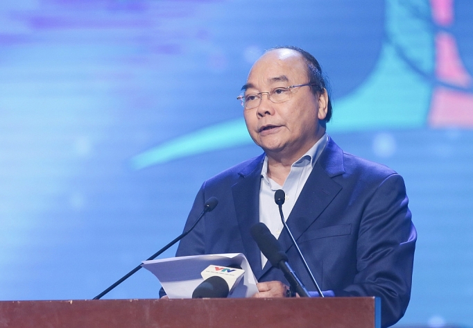 Thủ tướng Nguyễn Xuân Phúc phát biểu tại chương trình