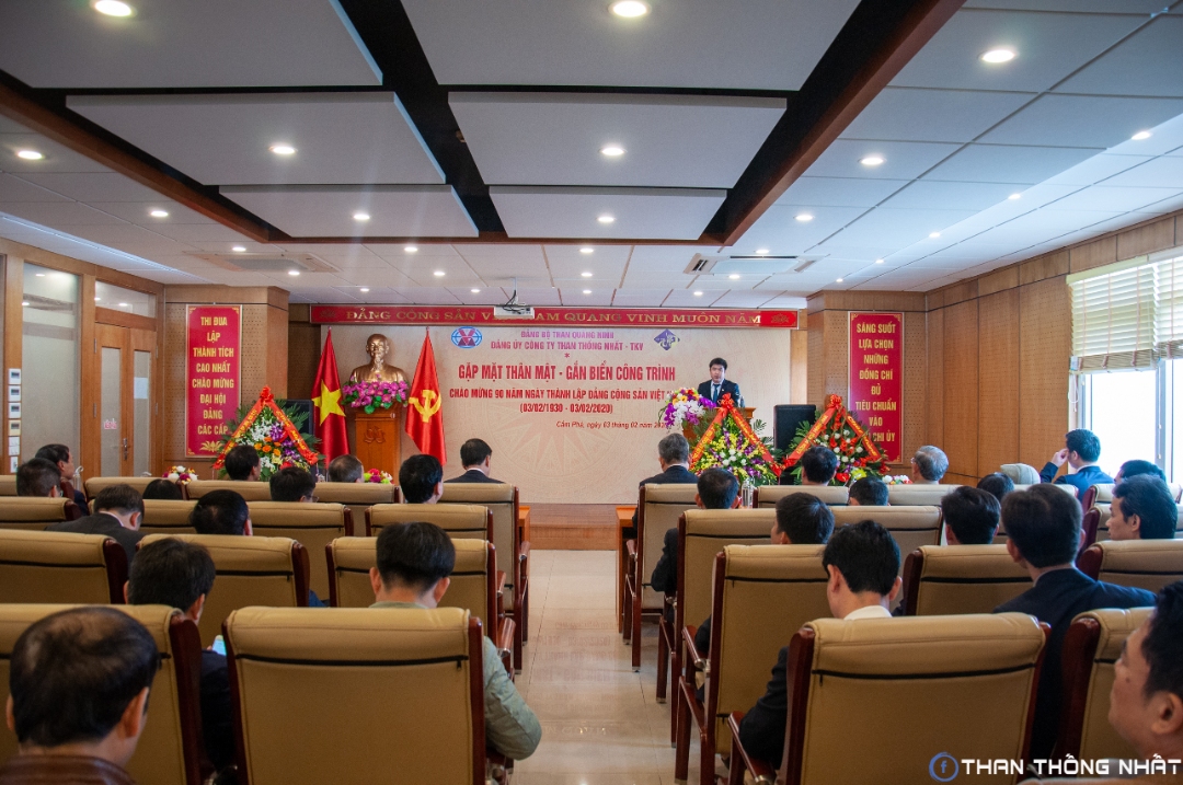 Khánh thành, gắn biển công trình và gặp mặt chào mừng 90 năm Ngày thành lập Đảng Cộng sản Việt Nam