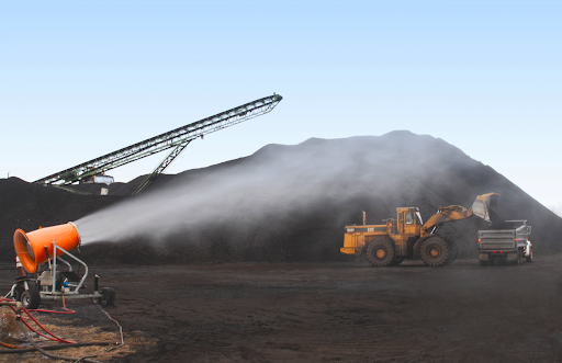 Đẩy nhanh tiến độ đầu tư máy phun sương cao áp dập bụi tại các đơn vị khai thác, chế biến, vận chuyển than