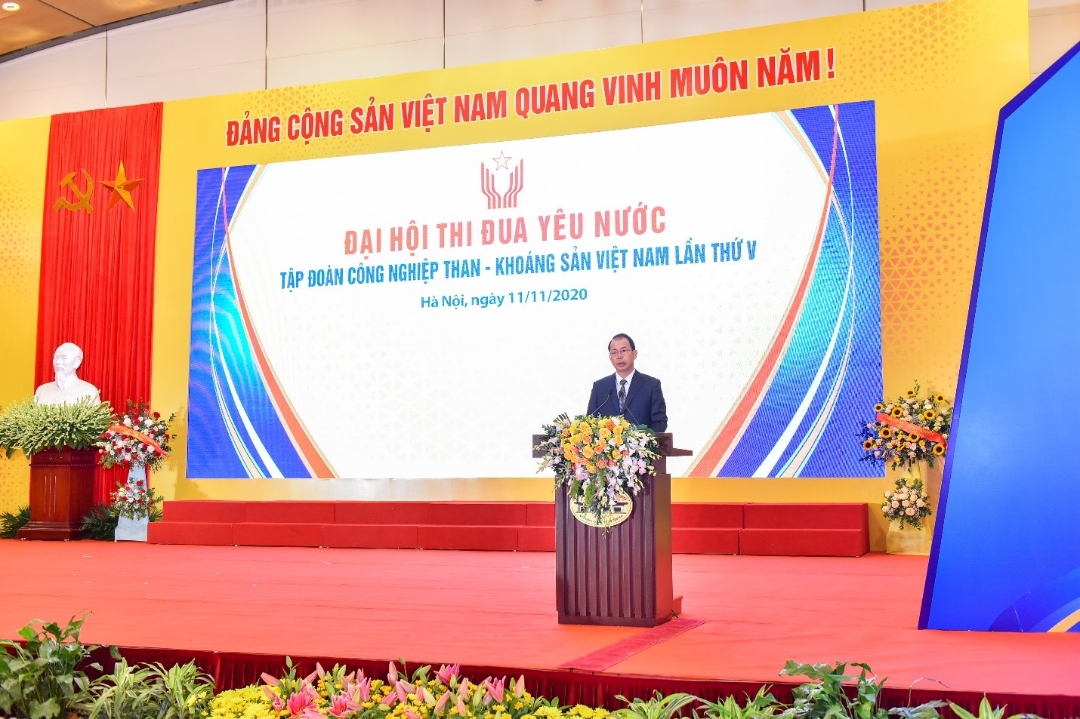 Tập đoàn Công nghiệp Than – Khoáng sản Việt Nam tổ chức Đại hội thi đua yêu nước lần thứ V