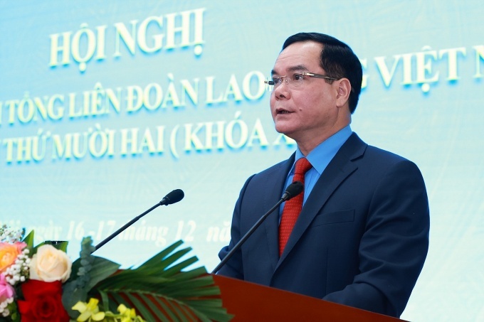Đồng chí Nguyễn Đình Khang - Chủ tịch Tổng LĐLĐ Việt Nam