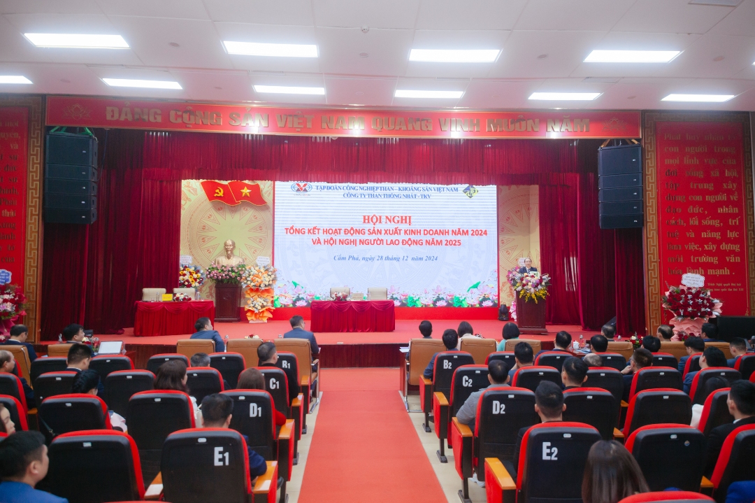 Công ty Than Thống Nhất - TKV hoàn thành kế hoạch SXKD năm 2024