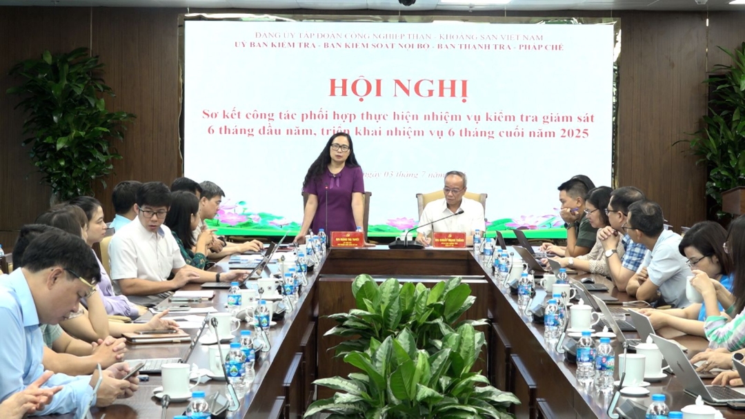 Hội nghị sơ kết công tác phối hợp thực hiện nhiệm vụ kiểm tra giám sát 6 tháng đầu năm, triển khai nhiệm vụ 6 tháng cuối năm 2025
