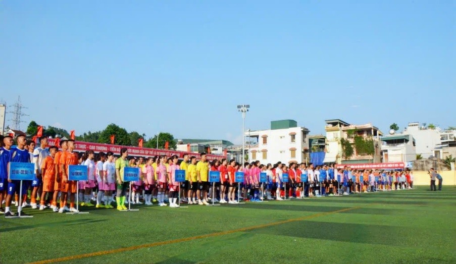 Khai mạc Giải bóng đá nam, nữ phong trào TKV năm 2025