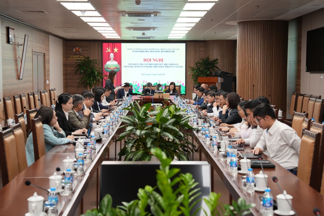 Hội nghị nhằm đánh giá toàn diện kết quả phối hợp trong công tác kiểm tra, giám sát thời gian qua.