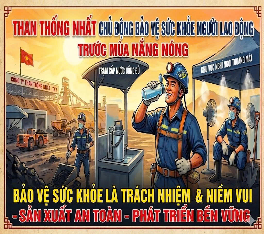Chủ động bảo vệ sức khỏe người lao động trước mùa nắng nóng 2026