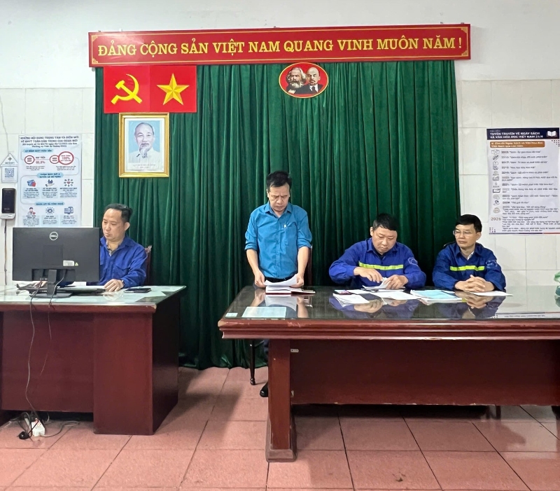 Phòng KCS-TT phát động phong trào thi đua hưởng ứng Tháng Công nhân, tháng hành động về AT-VSLĐ năm 2026