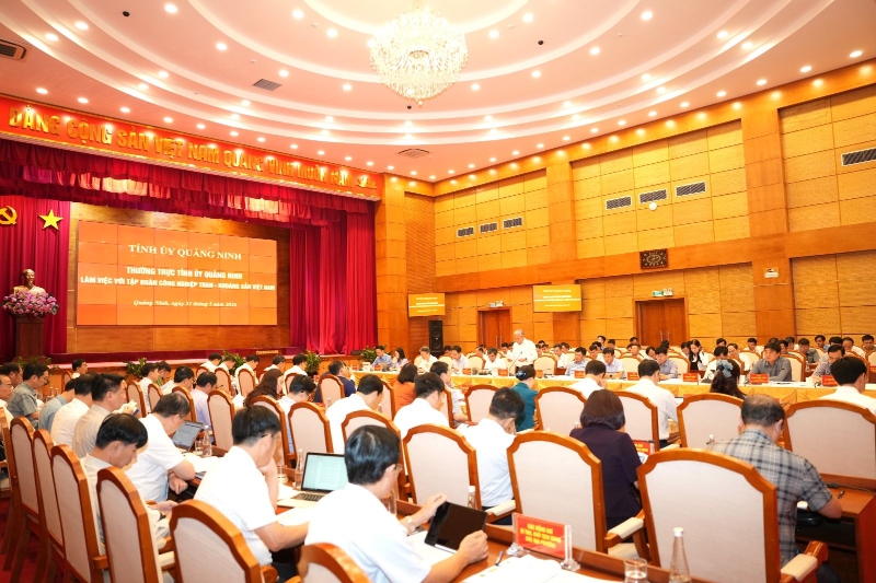 Quang cảnh tại chương trình làm việc