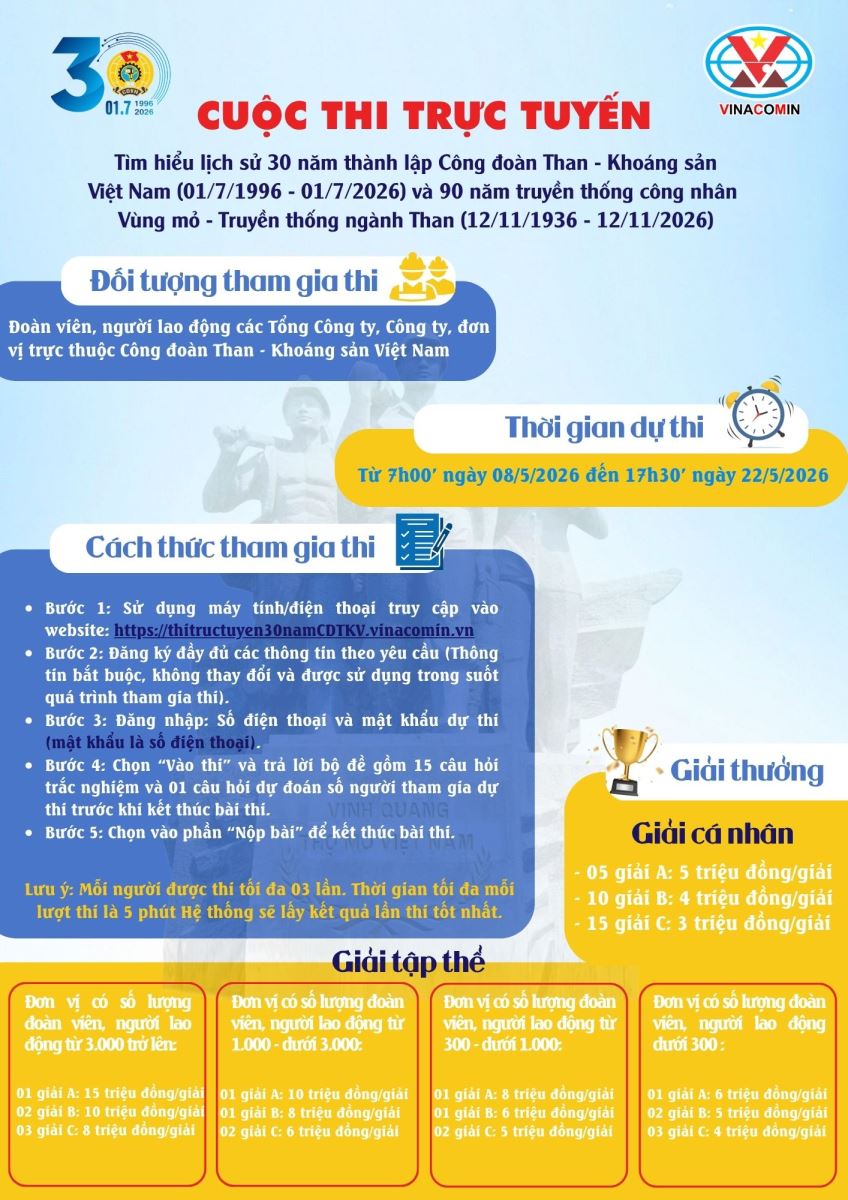 inforgraphic thi truc tuyen 30 nam