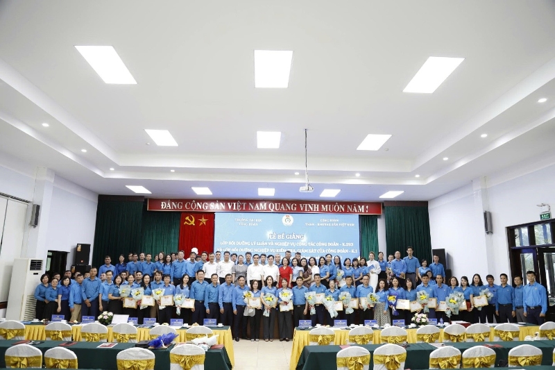 Lớp bồi dưỡng lý luận  và nghiệp vụ công tác Công đoàn, nghiệp vụ kiểm tra, giám sát năm 2026