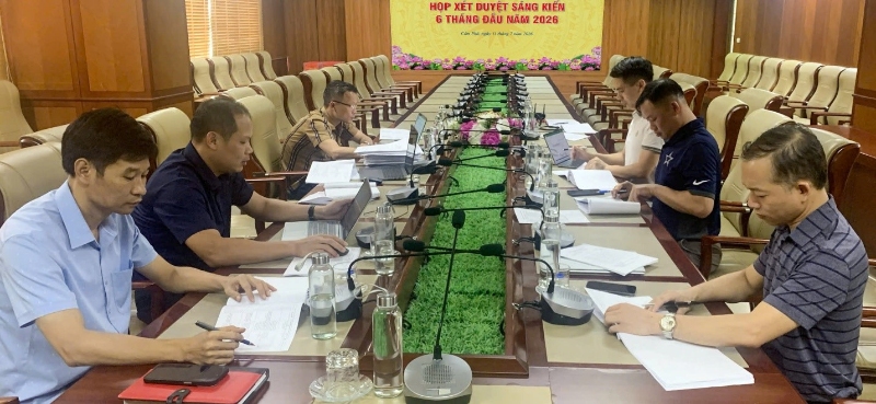 Công ty Than Thống Nhất - TKV xét duyệt sáng kiến 6 tháng đầu năm 2026